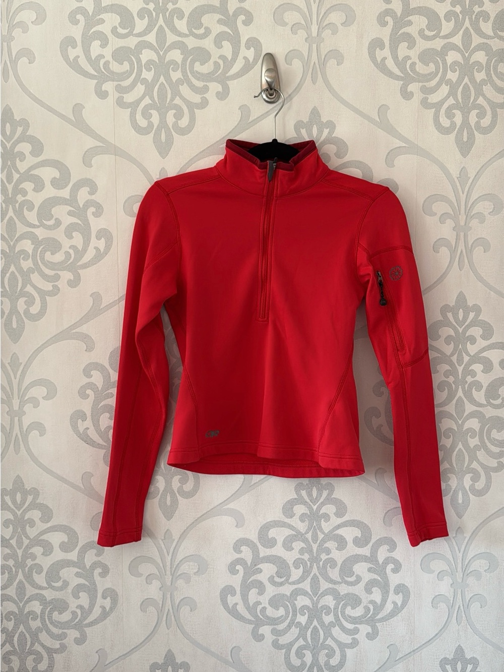 Outdoor Research Women’s Red Half-Zip Utility Jacket